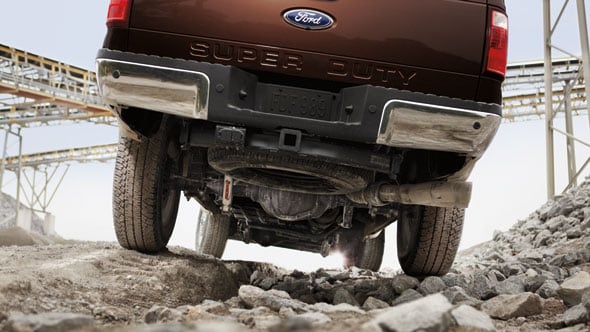 2014 Ford F-350 Exterior Rear End 2014 Ford F-350 Exterior Rear End
