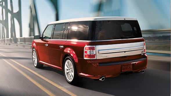2015 Ford Flex Exterior Rear End 2015 Ford Flex Exterior Rear End