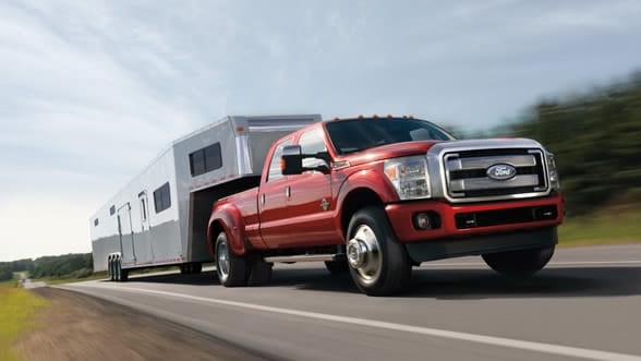 2015 Ford F-350 Platinum Exterior Side View 2015 Ford F-350 Platinum Exterior Side View
