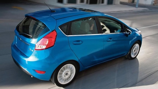 2015 Ford Fiesta Titanium Exterior Rear View 2015 Ford Fiesta Titanium Exterior Rear View