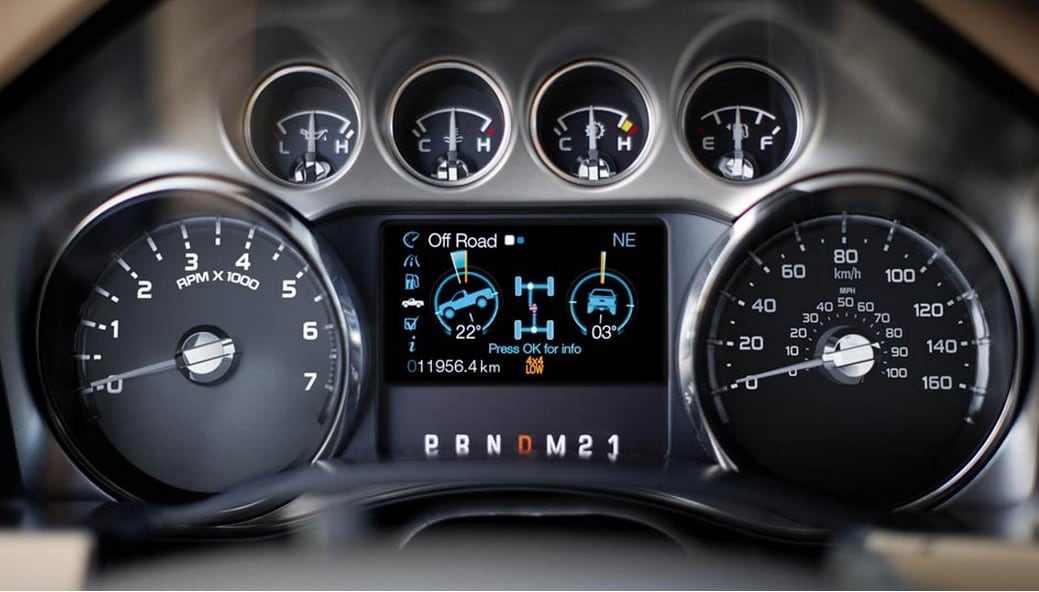 2014 Ford F250 4.2 Inch Vehicle Info Display 2014 Ford F250 4.2 Inch Vehicle Info Display